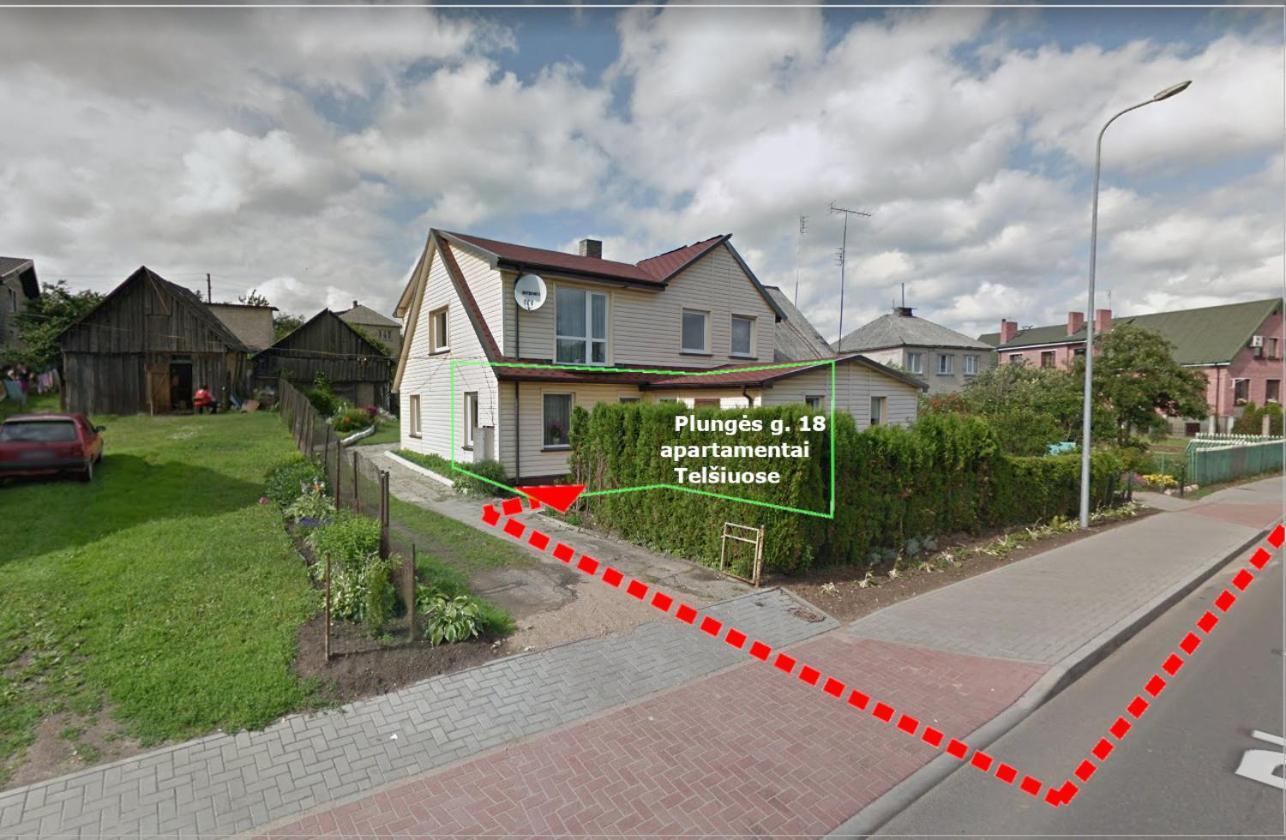 Plunges Gatves 18 Apartamentai Тельше Екстер'єр фото